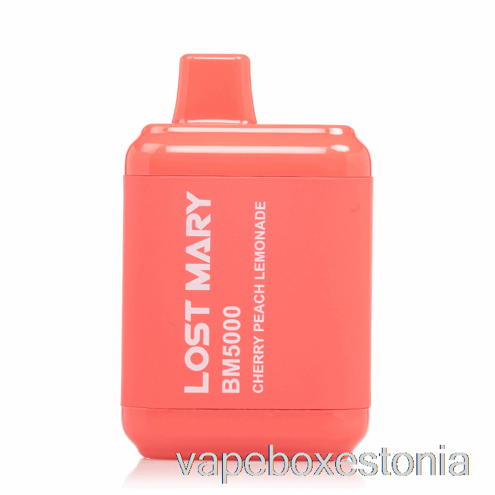 Vape Box Estonia Lost Mary Bm5000 ühekordne Cherry Virsiku Limonaad